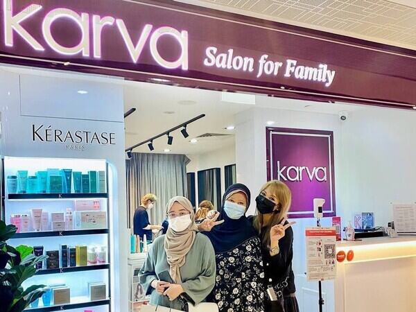 karva best muslimah hair salon singapore