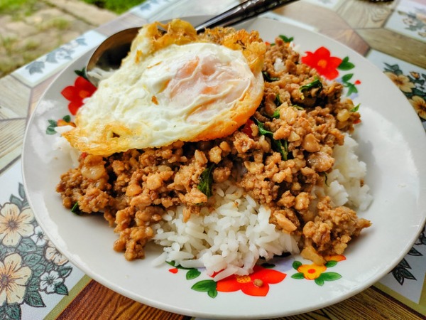 thai basil pork