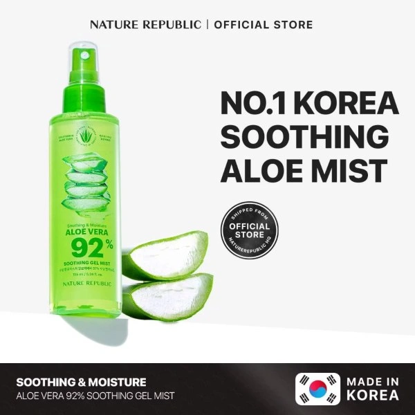 nature republic best aloe vera gel mist singapore