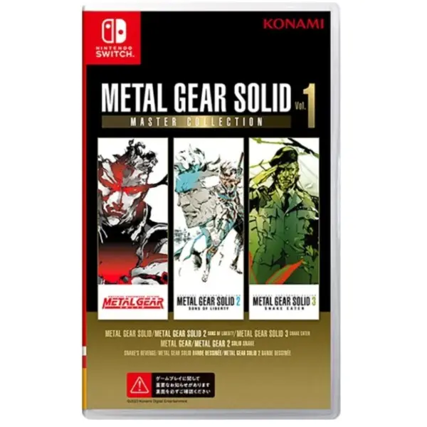 Metal Gear Solid Master Collection Vol. 1 best nintendo switch game singapore 2024