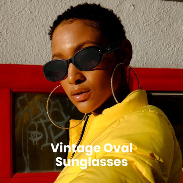 barbie outfits ideas singapore Cyxus Polarized Vintage Oval Sunglasses