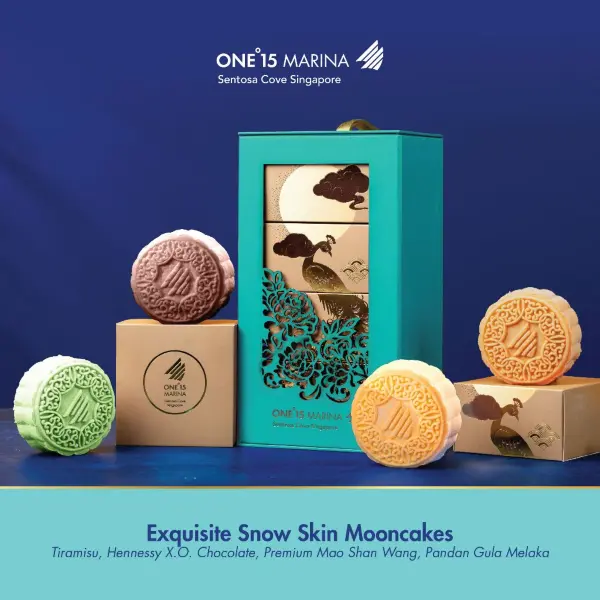 ONE°15 Marina Sentosa Cove Exquisite Snow Skin Mooncakes