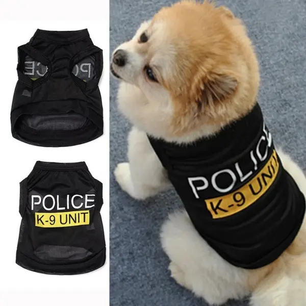 Police K-9 Unit Best Halloween Costumes For Pets