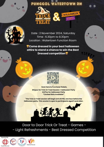 trick or treat singapore Punggol Watertown