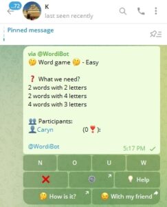 wordibot telegram game bot