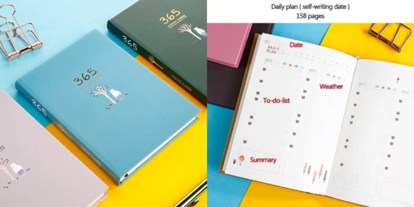 365 Days Undated Planner - best 2025 planners singapore