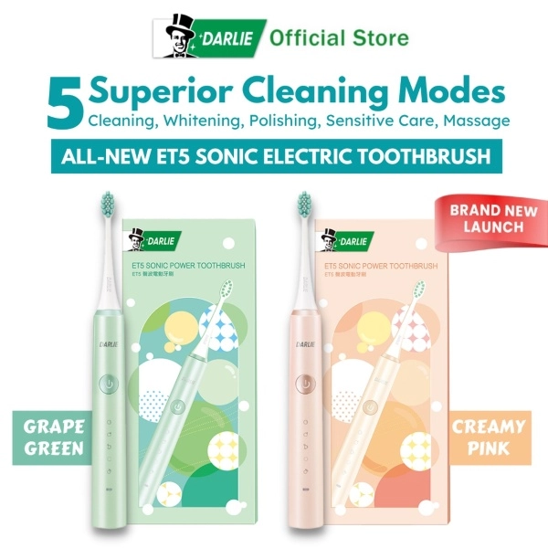 Darlie ET5 Electric Sonic Power Toothbrush - best electric toothbrush singapore