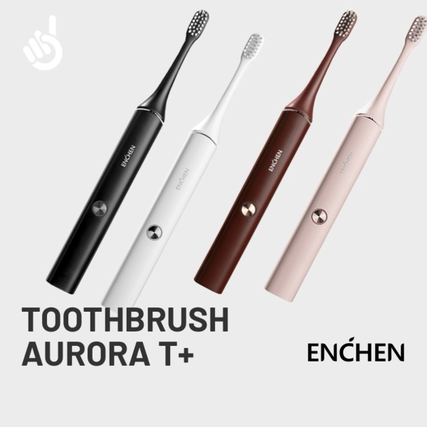 Enchén Sonic Electric Toothbrush Aurora T+ - best electric toothbrush singapore