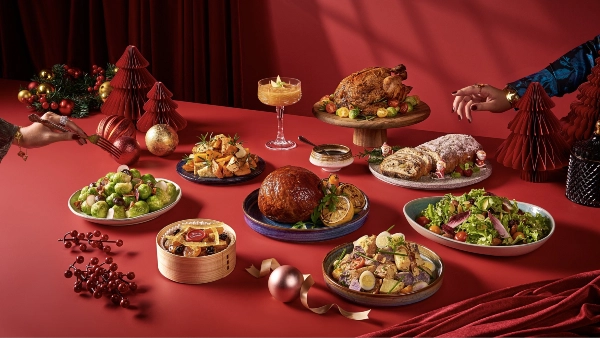 Fairmont Singapore - affordable christmas dinner delivery singapore