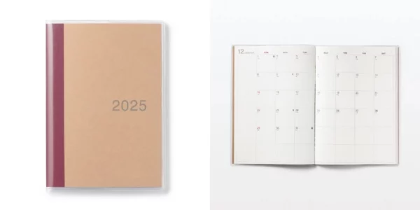 MUJI MonthlyWeekly Planner - best 2025 planners singapore