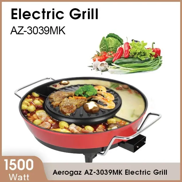 Aerogaz Electric Mookata Steamboat Grill