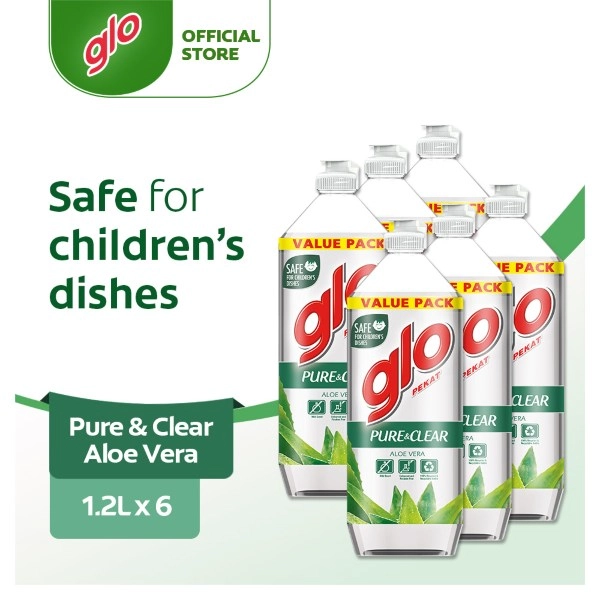 Glo Pure & Clear Aloe Vera Dishwashing Liquid