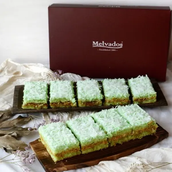 best halal snacks singapore 2025 - Ondeh Ondeh Cake from Melvados