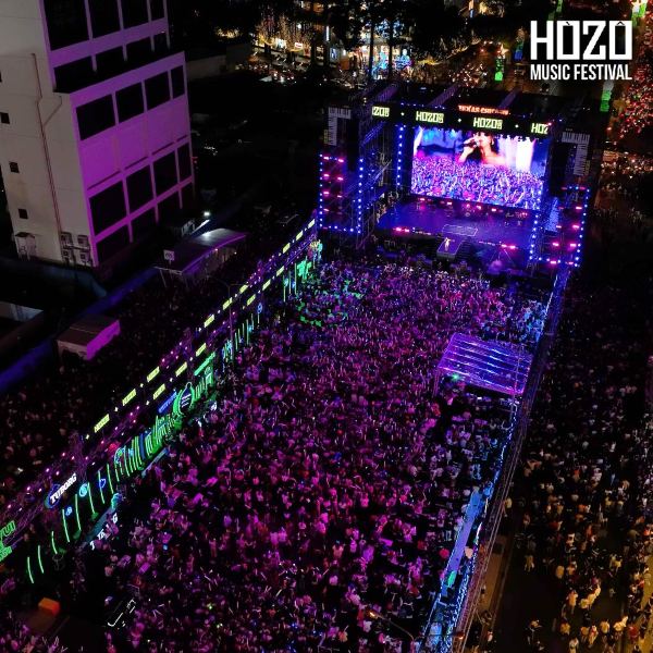 HOZO music festivals in asia