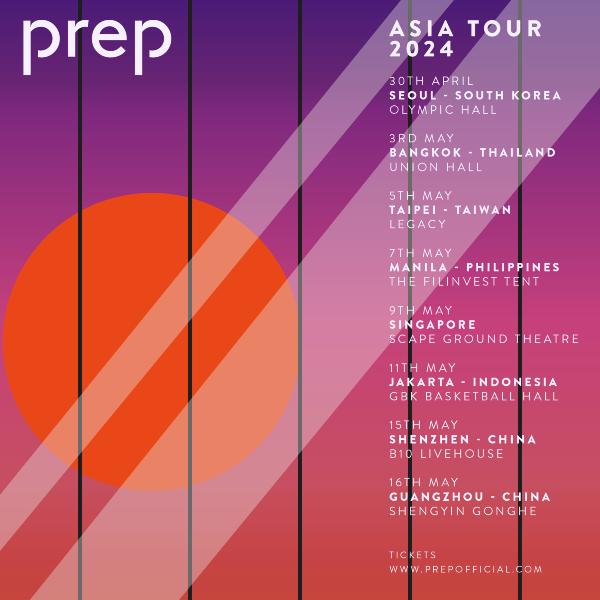 prep upcoming concert singapore