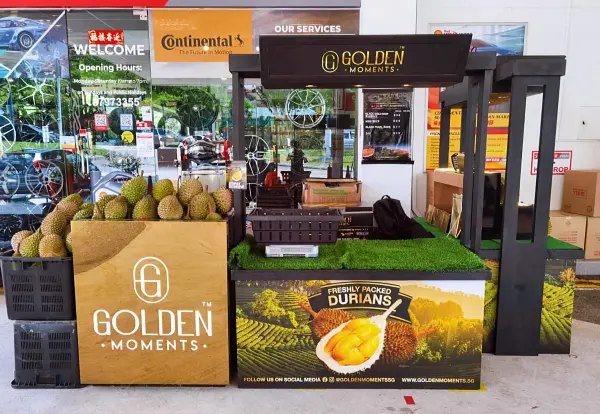 Golden Moments best durian stalls singapore