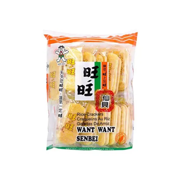 Want Want Senbei Rice Cracker popular local snack singapore must buy