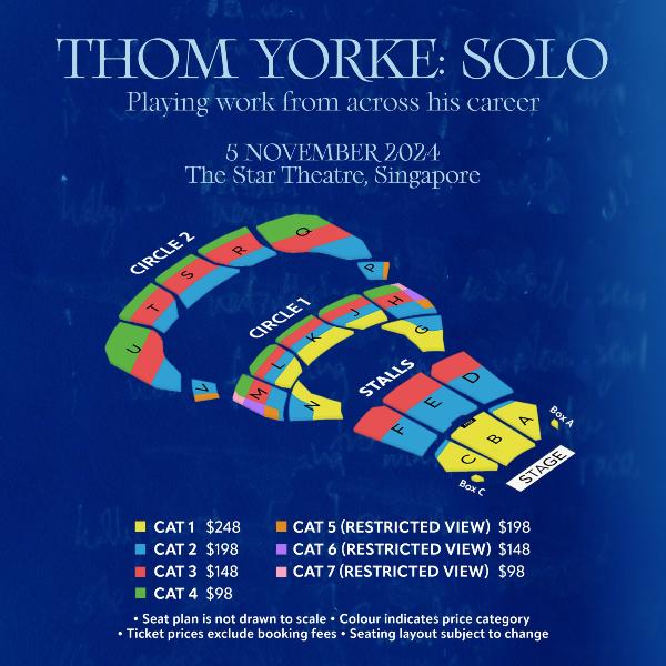 Thom Yorke Upcoming Concerts Singapore 2024