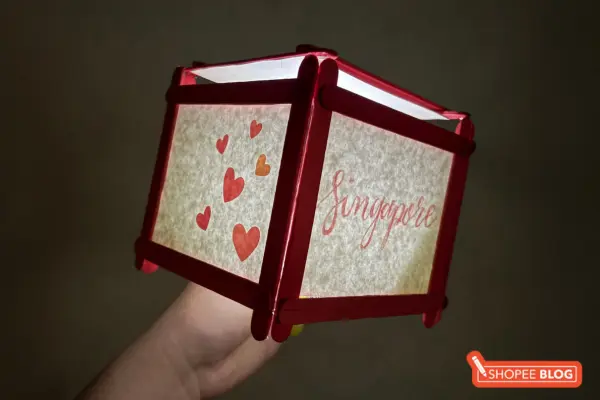 preschool national day craft ideas - diy lantern