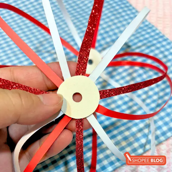singapore national day craft spinner - create paper spinner on both sides