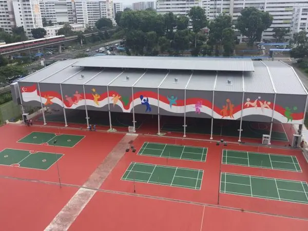 khatib basketball court - sheltered basketball court singapore