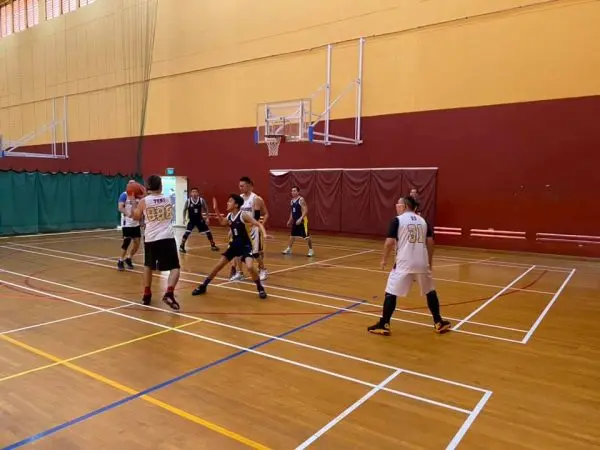 moe evans sports hall - indoor basketball court singapore