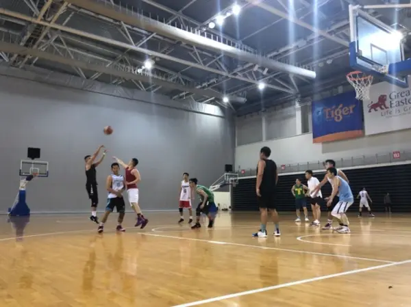ocbc arena - indoor basketball court singapore