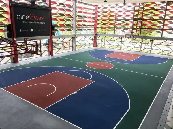 tampines west community club - sheltered basketball court singapore