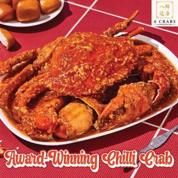 8 Crabs Seafood Kitchen best zi char delivery singapore