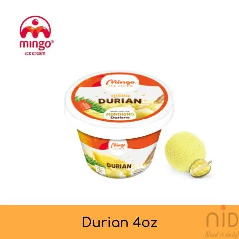 Mingo Durian Ice Cream