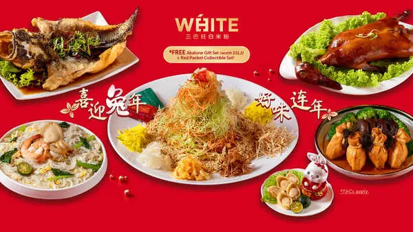 White Restaurant best zi char delivery singapore