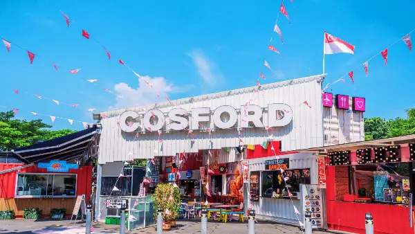 Cosford Container Park where to watch f1 for free singapore