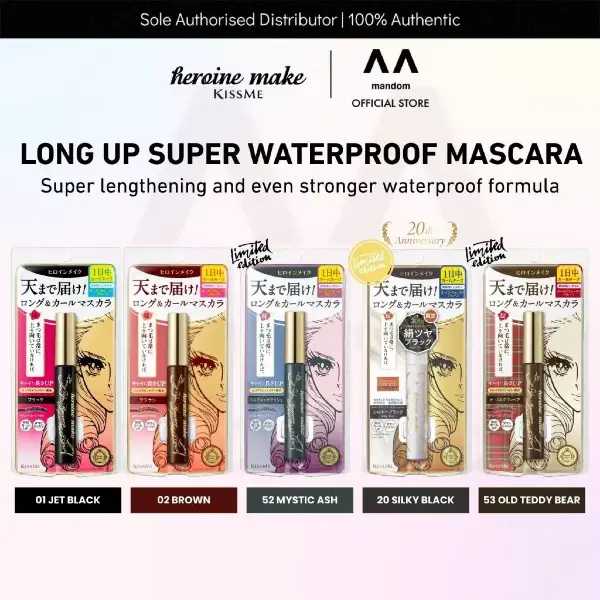 best mascara for asian lashes - KissMe Heroine Make Long Up Super Waterproof Mascara