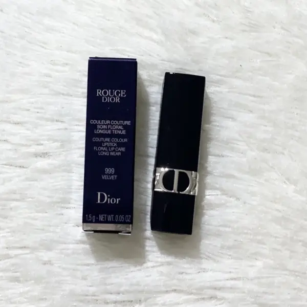 Rouge Dior Couture Color Mini Lipstick 999 Velvet/Satin best mini lipstick