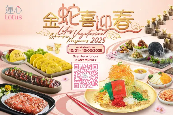 lotus vegetarian zi char delivery singapore