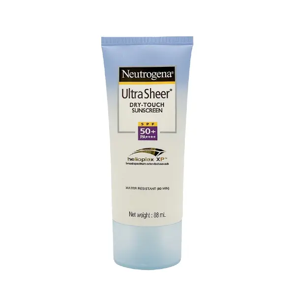 Neutrogena Ultra Sheer Dry-Touch Sunscreen best sunscreens in Singapore for face