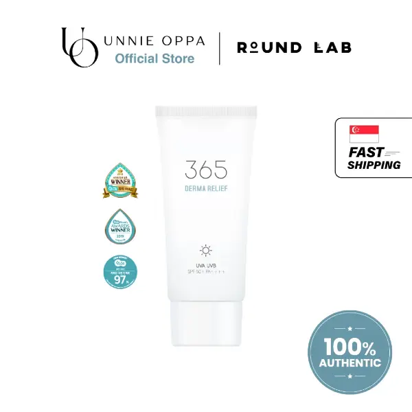 ROUND LAB 365 Derma Relief Sunscreen best sunscreens in Singapore for face