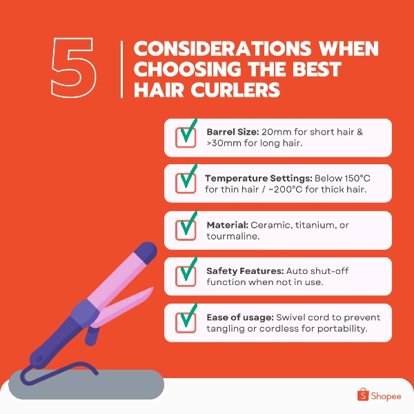 Best hair curlers in Singapore - What to look out for