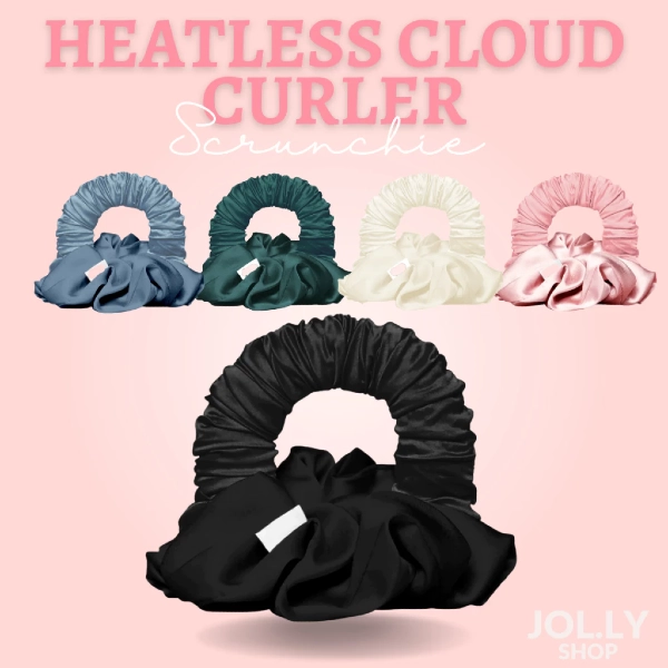 Heatless Curling Scrunchie - best heatless hair curler