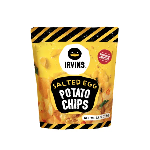 Irvins Salted Egg Potato Chips best singapore gifts for overseas friends