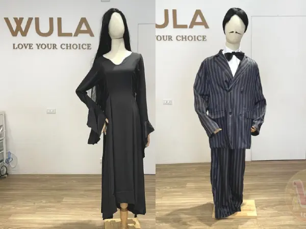 Morticia and Gomez