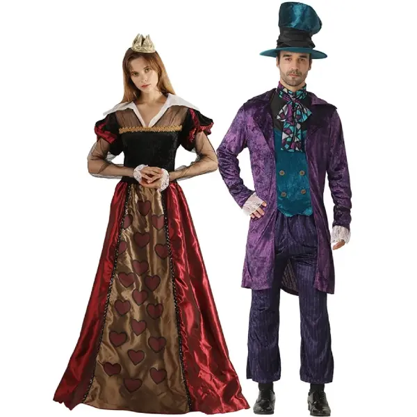 Queen of Hearts and Mad Hatter