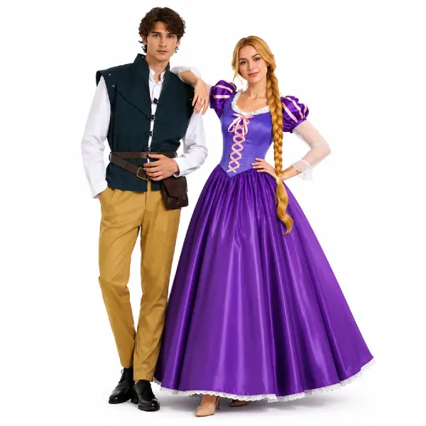 Rapunzel and Flynn Rider