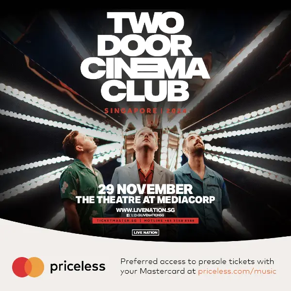 Two Door Cinema Club upcoming concerts in singapore