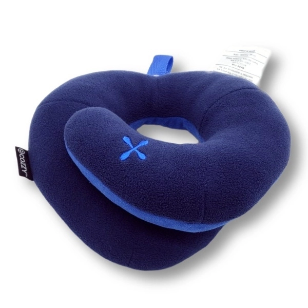 Best Travel Neck Pillow: Blue Bcozzy Neck Pillow