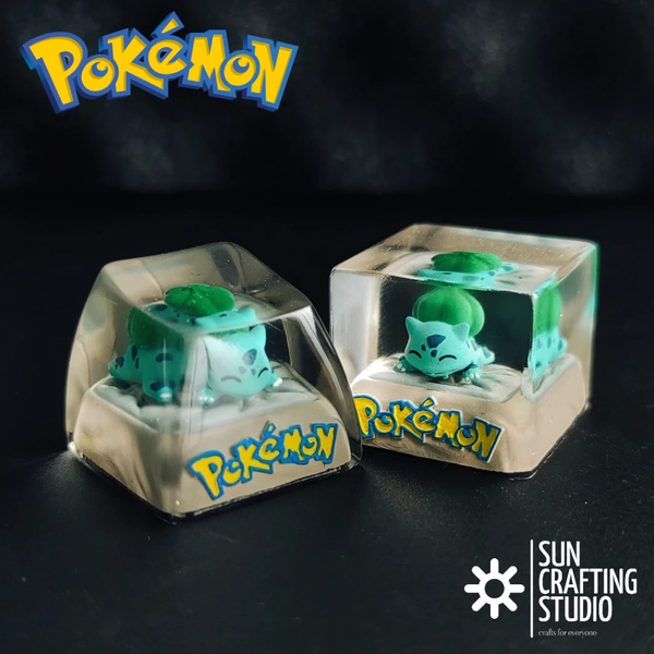 Secret Santa gift idea singapore: Artisan Bulbasaur Keycap