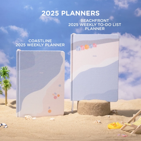 Secret Santa gift idea singapore: Helumi 2025 Weekly Planner Notebook