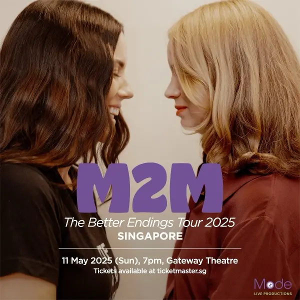 M2M upcoming concert in singapore 2025