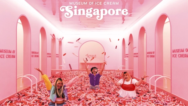 Museum of Ice Cream - what to do during school holidays in singapore