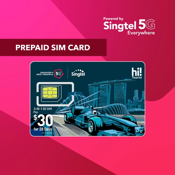 Singtel international roaming sim card